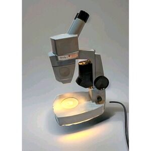 Vintage American Optical Forty Stereo Microscope Original Working Condition!